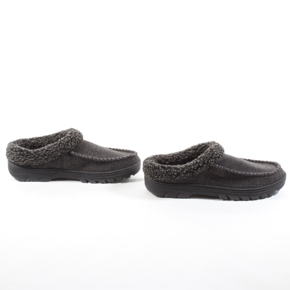Dearfoams Mens Moccassin Clog Memory Foam Slippers - Picture 7 of 8